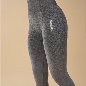 Gymshark seamless gray ombré leggings
